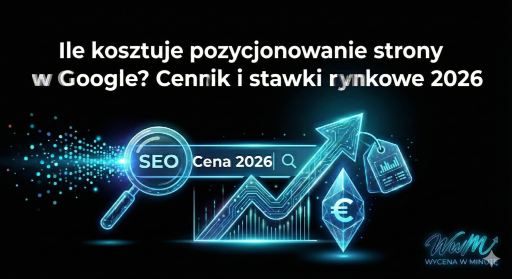 Ile kosztuje pozycjonowanie stron? Cennik rynkowy i Wycena 2026